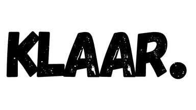 klaar.